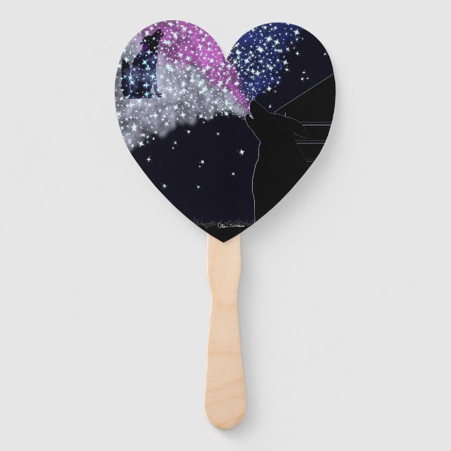Leque Uma noite de verão com Sirius (Frente)