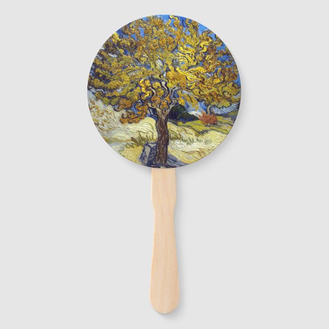 Leque Van Gogh Mulberry Tree Masterpart Art (Frente)