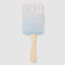 Vazio de Ondas Azuis de Turquoise Aquamarine