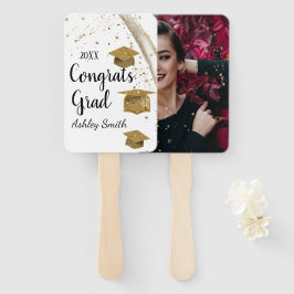Leque Ventilador da Mão de Graduação elegante