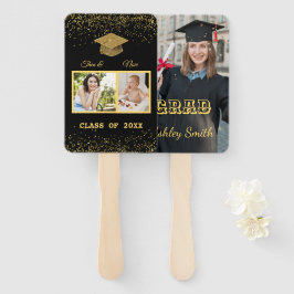 Leque Ventilador da Mão de Graduação elegante
