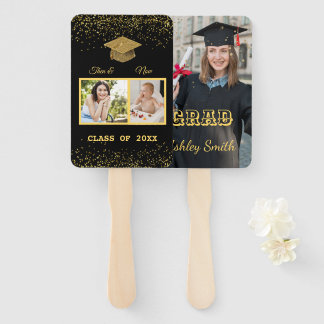 Leque Ventilador da Mão de Graduação elegante