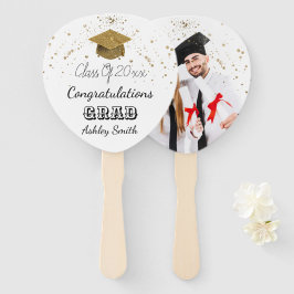 Leque Ventilador da Mão de Graduação elegante