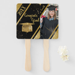 Leque Ventilador da Mão de Graduação elegante