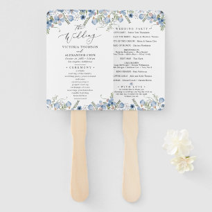 Leque Ventilador da Mão do Programa Boho Chic Greenery