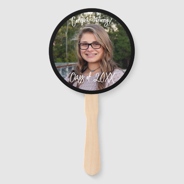 Leque Ventilador de mão de gradação, Formando de favorit (Frente)