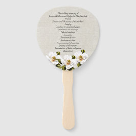 Leque Ventilador do Programa Casamento da Magnolia Merid