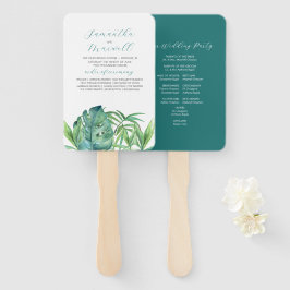 Leque Ventilador do Programa de Casamento de Folhas Botâ