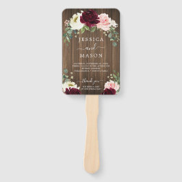 Leque Ventilador do Programa Rustic Romantic Greenery We