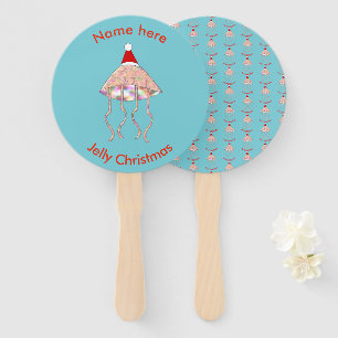 Leque Ventilador Personalizado da Mão de Água da Festa