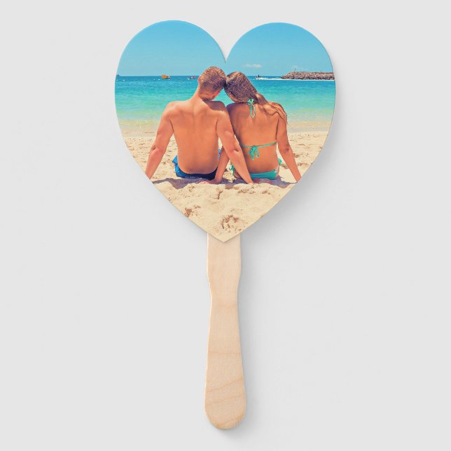 Leque Ventilador Personalizado da Mão Fotográfica com Su (Verso)