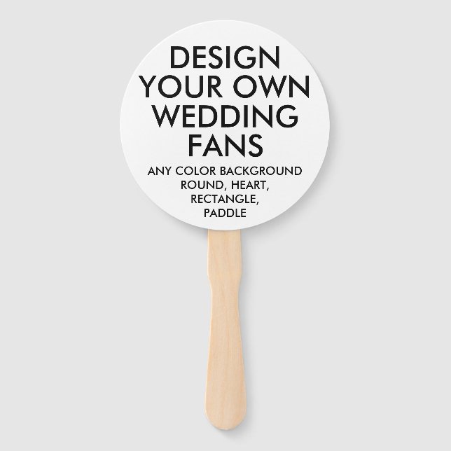 Leque VENTILADORES DE CASAMENTO BRANCO Personalizados RO (Frente)