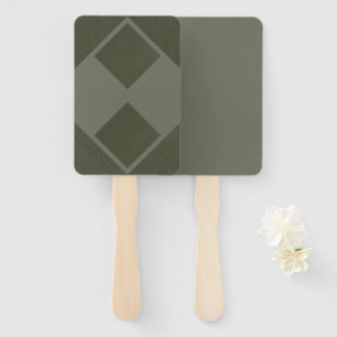 Leque Ventiladores de eventos verdes do Bold Diamond Mos