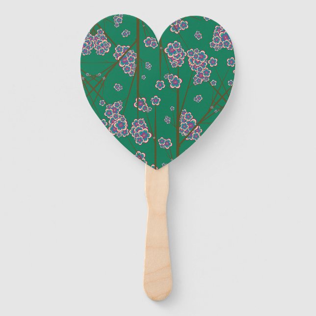 Leque Ventiladores de Mão de Ramificações Peculiares (Frente)