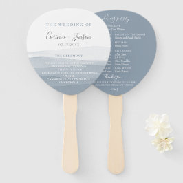 Leque Ventiladores de Mão do Programa de Casamento Dusty