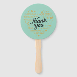 Leque Ventiladores de mão elegantes - Presente prático e