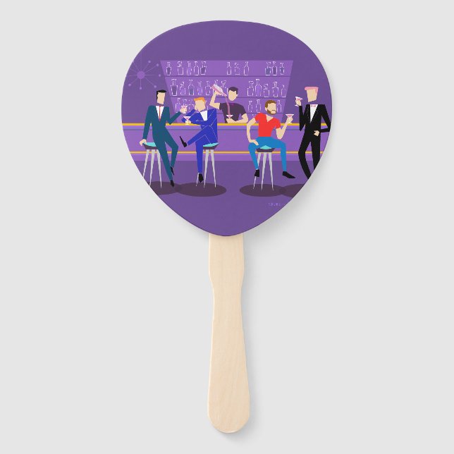 Leque Ventiladores do Bar traseiro (Verso)