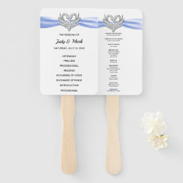 Leque Ventiladores do Programa de Casamento de Cisne da