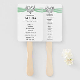 Leque Ventiladores do Programa de Casamento de Swan em F