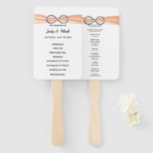 Ventiladores do Programa de Casamento do Orange In