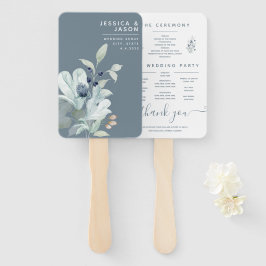 Leque Ventiladores do Programa Floral Dusty Blue Waterco