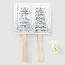 Leque Ventiladores do Programa Winter Pine Romance