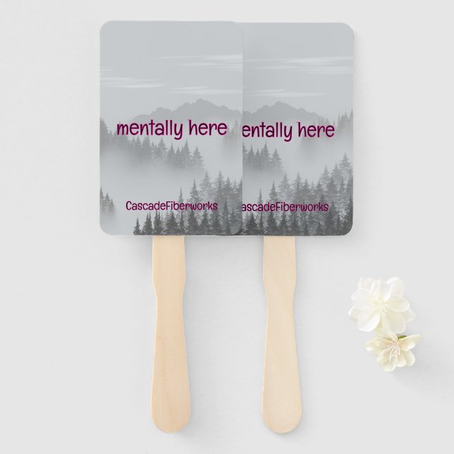 Leque Ventiladores personalizados para mercados de peque (Frente e Verso)