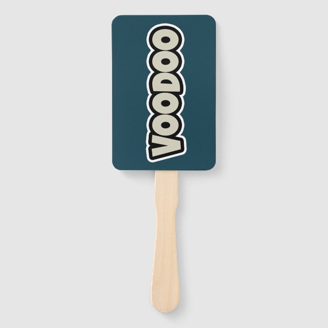 Leque Ventoinha Retangular Programa Voodoo Token (Frente)