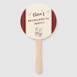 Leque Ventoinhas de Mão Personalizadas para Despedida de