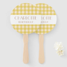 Vichy farm yellow gingham xadrez da vitória