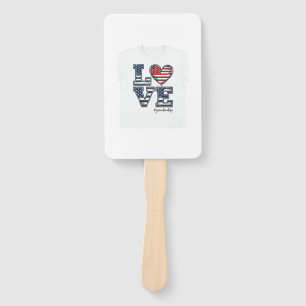 Leque Vida de Avó Patriota Amor Camisa Vintage Design_1