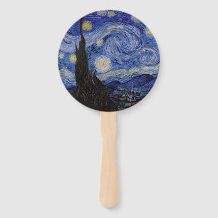 Leque Vincent Van Gogh - A noite de Starry