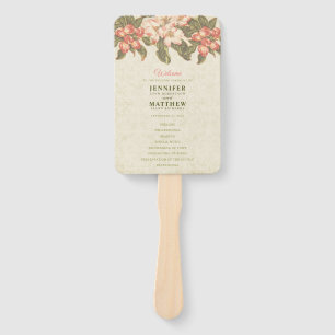 Leque Vintage Apple Blossom Casamento