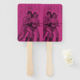 Leque Vintage Fight For Love Prie Fan