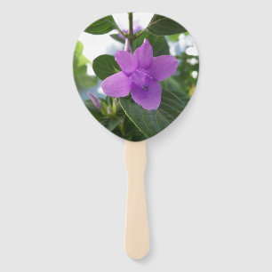 Leque Violeta filipino roxa em um fã customizável