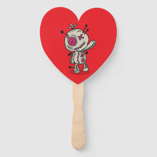 Leque VooDoo Token Programa Coração Ventoinha Fã