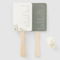 Whimsic Wildflower | Programa Casamento de Marfim