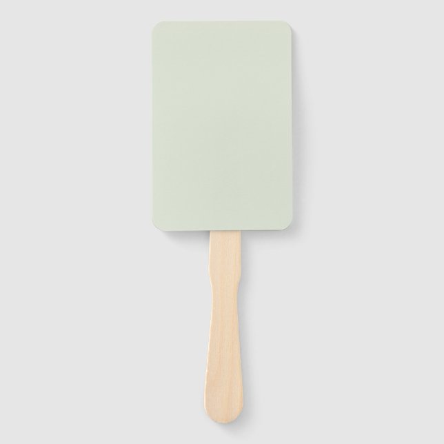 Leque Whisper Green Solid Color (Frente)