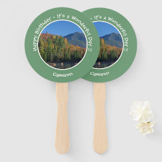 Leque Whiteface Mountain, Adirondack Autumn Party Items