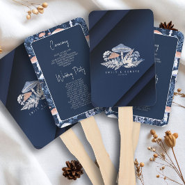 Leque Wild & Whimsical Wedding Program ID1110