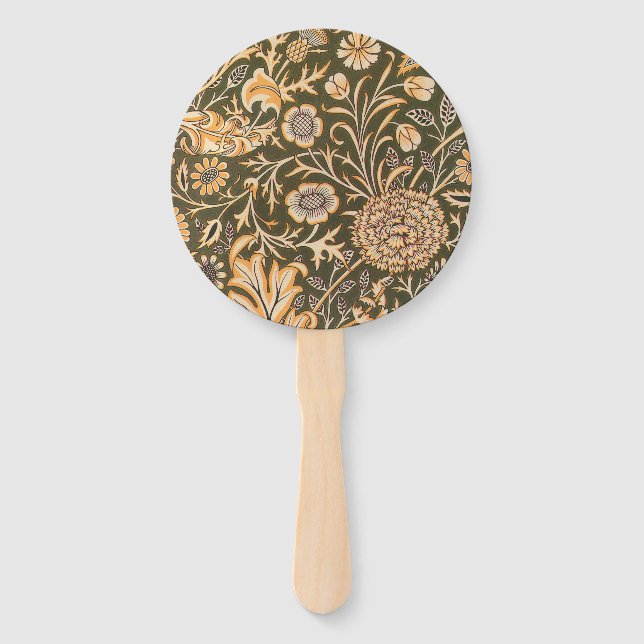Leque William Morris Cherwell Wallpaper Pattern (Frente)