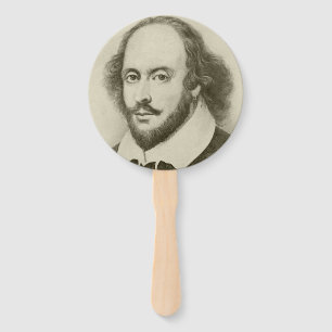 Leque William Shakespeare, o ventilador da barba