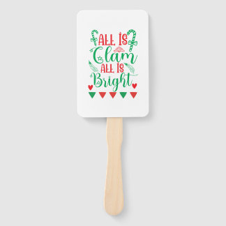 Leque Xmas Art All Is Bright