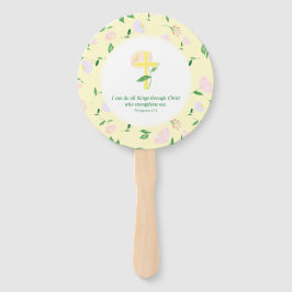 Leque Yellow Spring Watercolor Floral