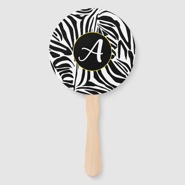 Leque Zebra Pattern (Frente)