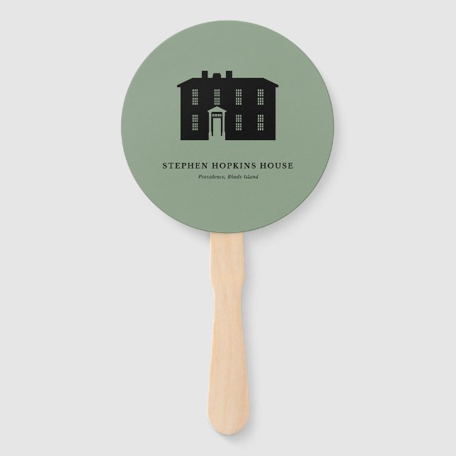 Leques de Papel (10) — Casa Stephen Hopkins (Frente)