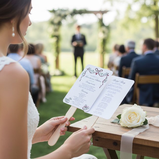 Leques para Cerimônia de Casamento de Cisnes Elega (Criador carregado)
