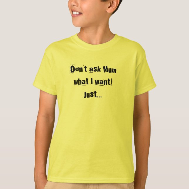 Ler minha camisa de crianças da lista (Frente)
