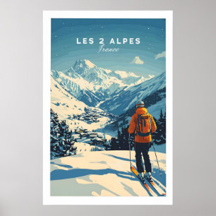 Les 2 Alpes Impressão França 1