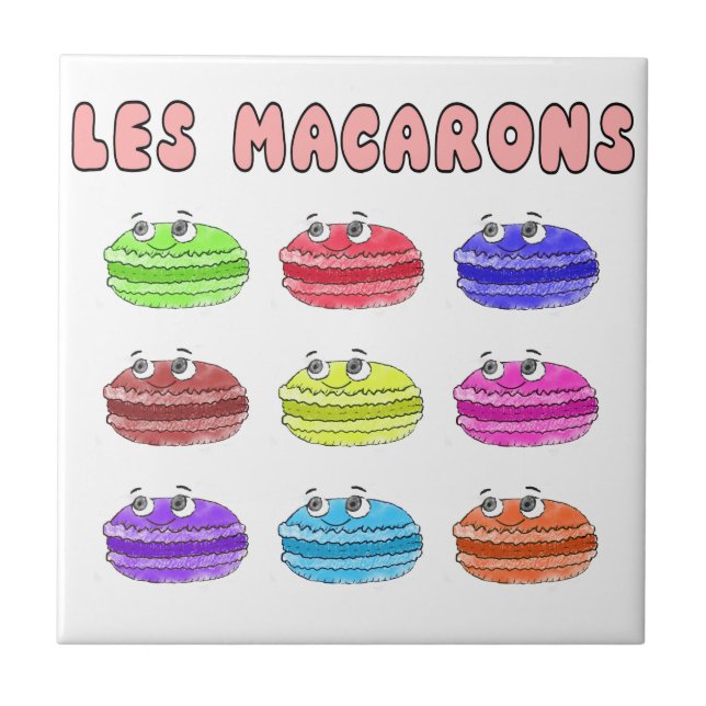 Les Macarons — Cartoon (Frente)